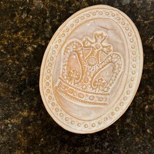 John Hodge Pottery Crown soap or accessories dish
